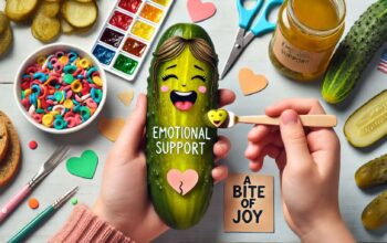 Emotional Support Pickle: A Bite of Joy