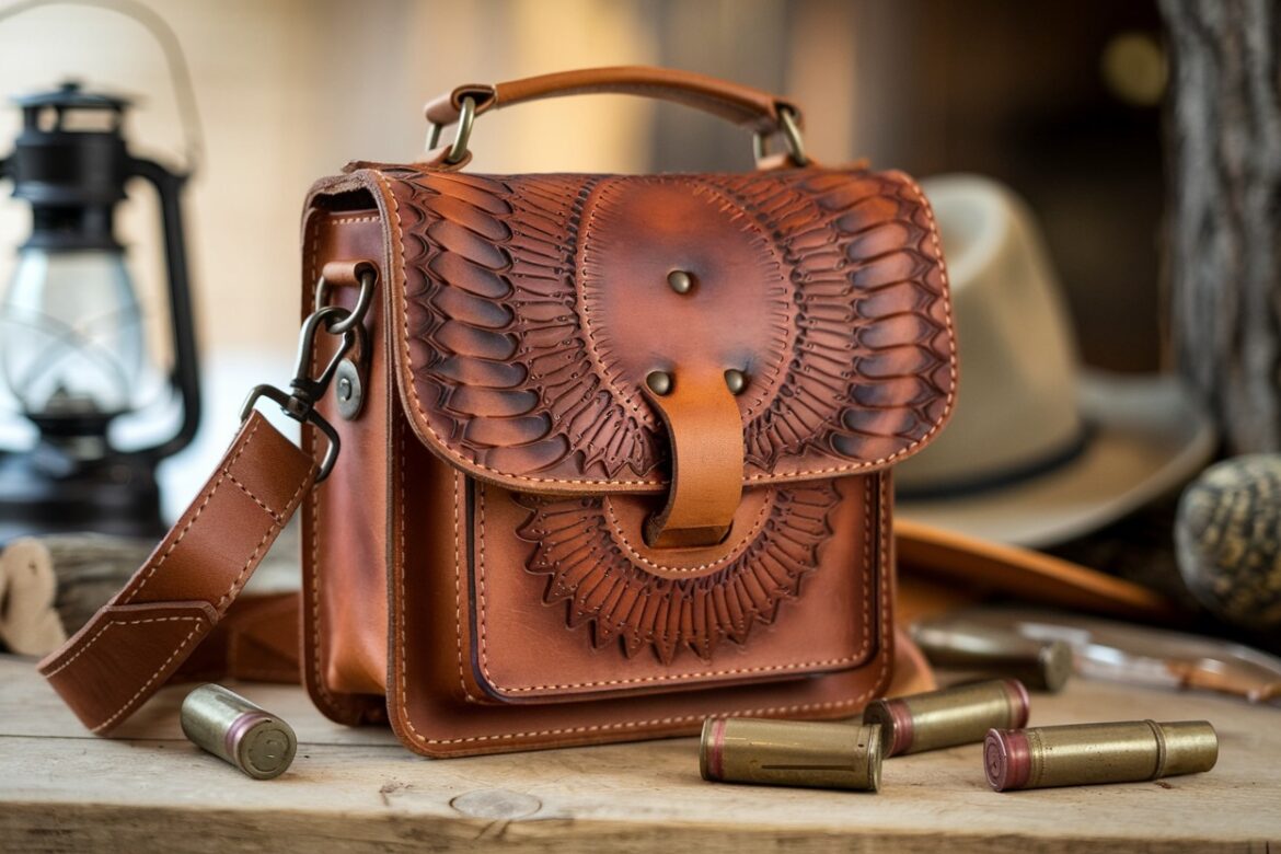 Shotgun Shell Bag Leather Pattern: Your Ultimate Companion for a Stylish Hunt!